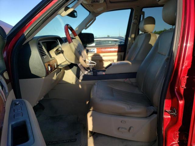 5LMFU28565LJ21513 - 2005 LINCOLN NAVIGATOR ბურგუნდია ფოტო 7