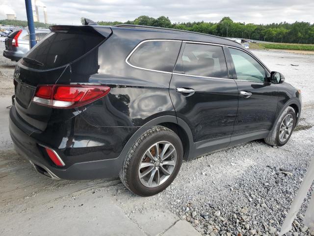 KM8SN4HF9HU172246 - 2017 HYUNDAI SANTA FE SE BLACK photo 3