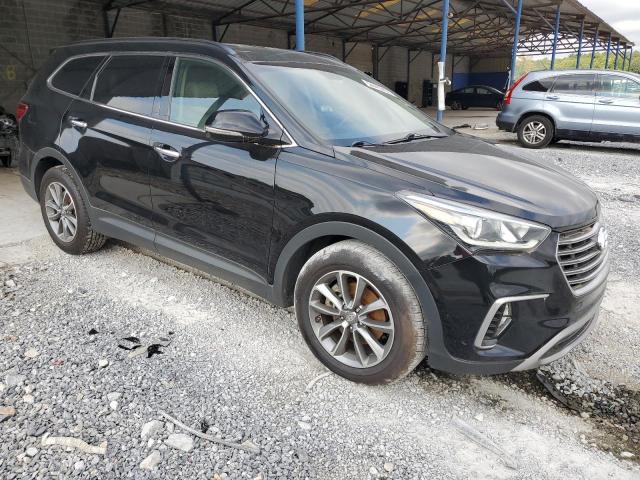 KM8SN4HF9HU172246 - 2017 HYUNDAI SANTA FE SE BLACK photo 4