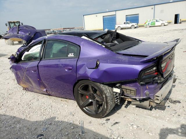 2C3CDXEJXGH194073 - 2016 DODGE CHARGER SRT 392 PURPLE photo 2