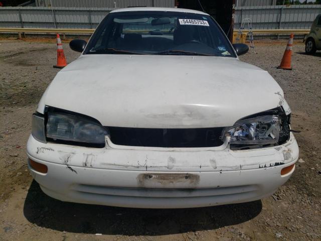 1Y1SK5261VZ412427 - 1997 GEO PRIZM BASE Beyaz fotoğraf 5
