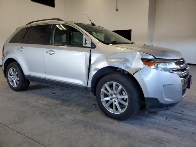 2FMDK3JC4DBB01435 - 2013 FORD EDGE SEL SILVER photo 4