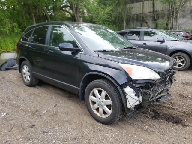 5J6RE487X7L818856 - 2007 HONDA CR-V EXL BLACK photo 4