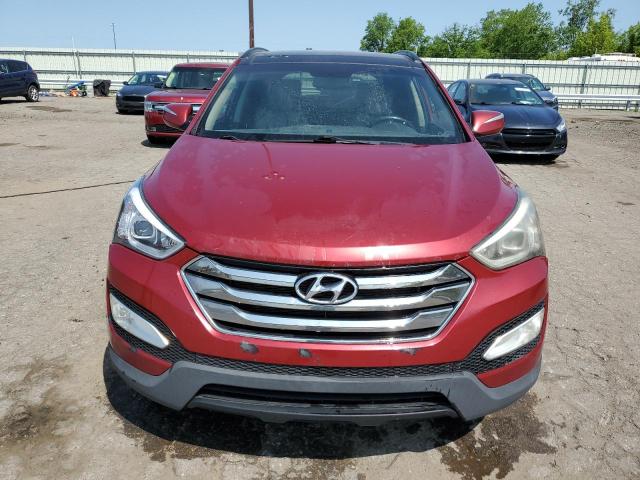 5XYZUDLB3EG195478 - 2014 HYUNDAI SANTA FE S RED photo 5