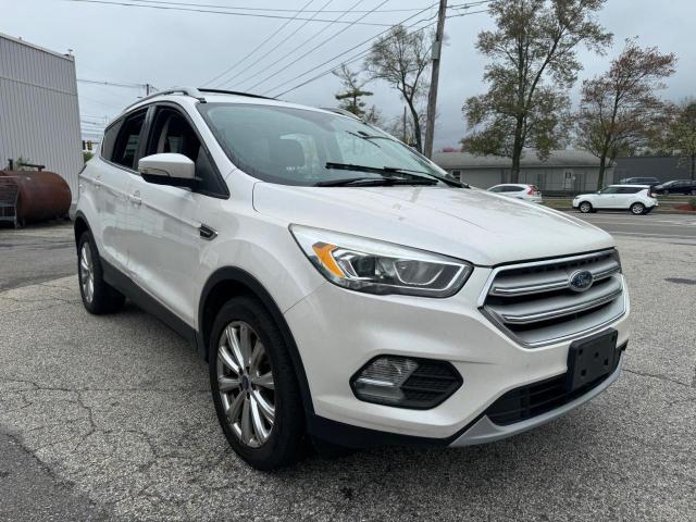 1FMCU9J99HUA86329 - 2017 FORD ESCAPE TITANIUM WHITE photo 1