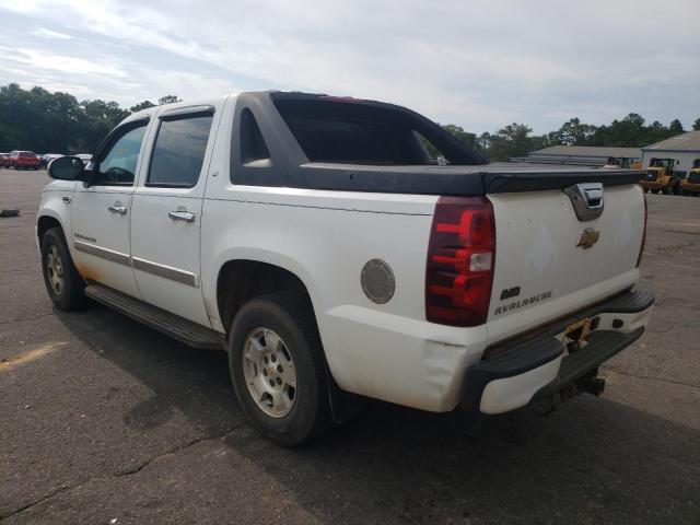 3GNEC12J77G136485 - 2007 CHEVROLET AVALANCHE C1500 WHITE photo 2