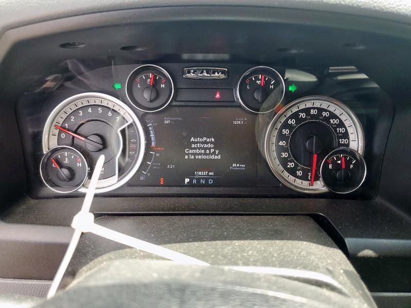 1C6RR7LG2KS592661 - 2019 RAM 1500 CLASS SLT 灰色 照片 9