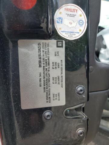 1G1ZW57167F186340 - 2007 CHEVROLET MALIBU SS Qara foto 12