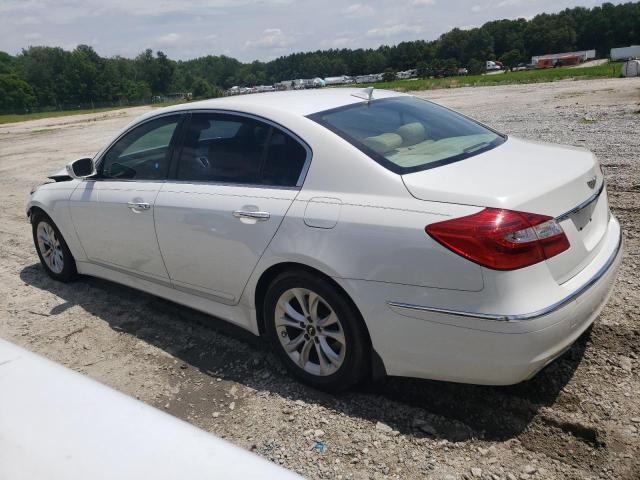 KMHGC4DD0DU248768 - 2013 HYUNDAI GENESIS 3.8L WHITE photo 2