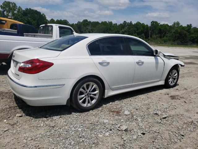 KMHGC4DD0DU248768 - 2013 HYUNDAI GENESIS 3.8L WHITE photo 3