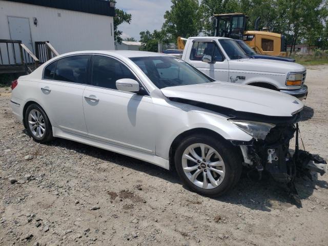 KMHGC4DD0DU248768 - 2013 HYUNDAI GENESIS 3.8L WHITE photo 4