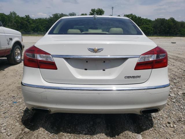 KMHGC4DD0DU248768 - 2013 HYUNDAI GENESIS 3.8L WHITE photo 6