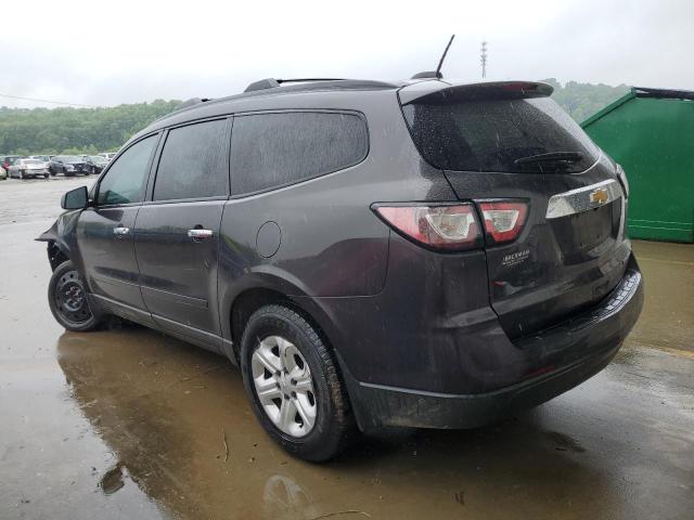 1GNKRFKDXGJ316812 - 2016 CHEVROLET TRAVERSE LS BLACK photo 2