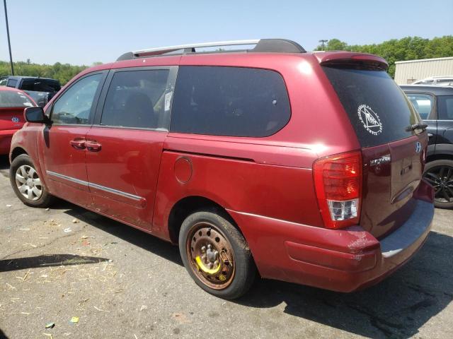 KNDMC233876032373 - 2007 HYUNDAI ENTOURAGE GLS RED photo 2