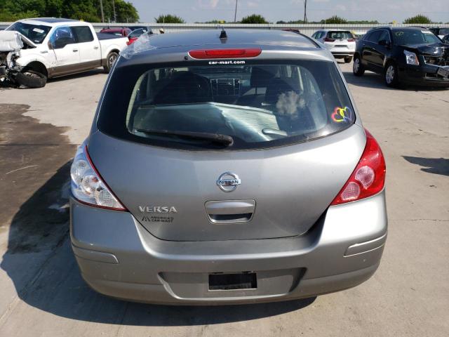 3N1BC1CP7BL516671 - 2011 NISSAN VERSA S SILVER photo 6