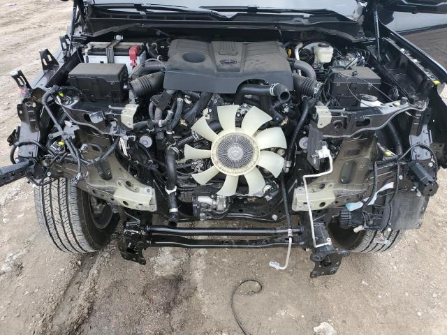 5TFNA5DBXPX072644 - 2023 TOYOTA TUNDRA CREWMAX PLATINUM Schwarz Foto 11