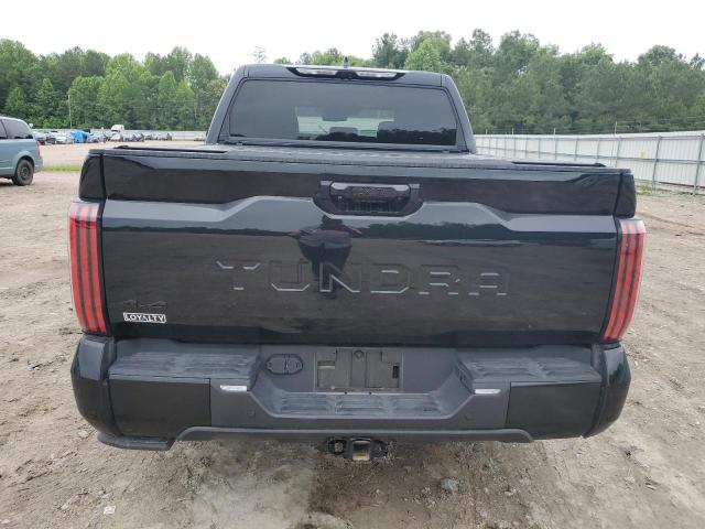 5TFNA5DBXPX072644 - 2023 TOYOTA TUNDRA CREWMAX PLATINUM Schwarz Foto 6