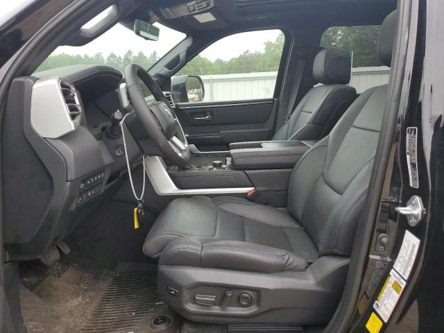 5TFNA5DBXPX072644 - 2023 TOYOTA TUNDRA CREWMAX PLATINUM Schwarz Foto 7