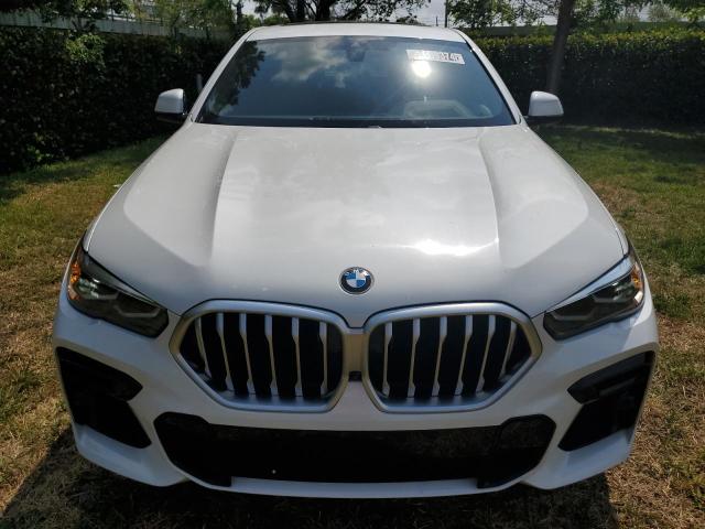 5UXCY6C06P9P69725 - 2023 BMW X6 XDRIVE40I Սպիտակ լուսանկար 5