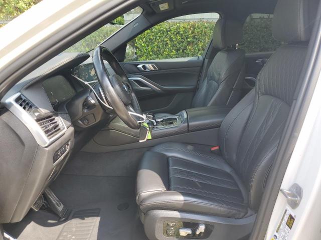 5UXCY6C06P9P69725 - 2023 BMW X6 XDRIVE40I Սպիտակ լուսանկար 7