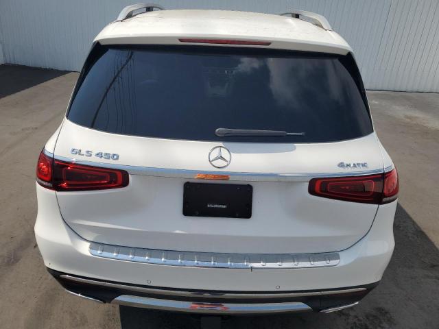 4JGFF5KE8NA728483 - 2022 MERCEDES-BENZ GLS 450 4MATIC WHITE photo 6