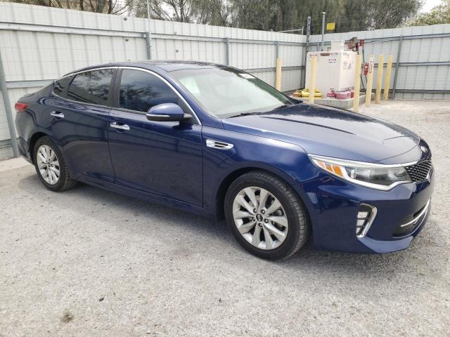 5XXGT4L31JG219567 - 2018 KIA OPTIMA LX BLUE photo 4