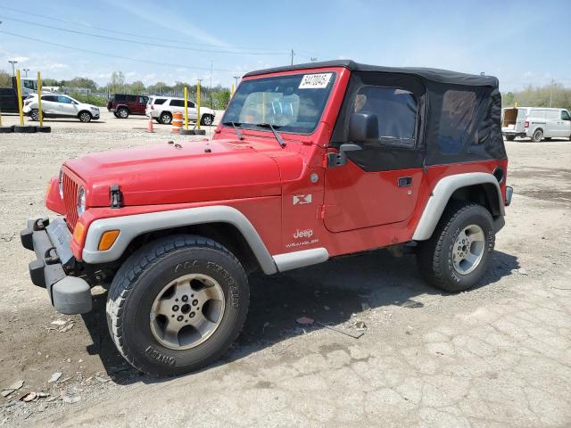 2004 JEEP WRANGLER X, null