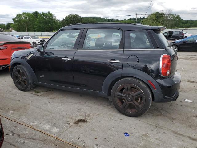 WMWZC5C53CWL58260 - 2012 MINI COOPER S COUNTRYMAN BLACK photo 2