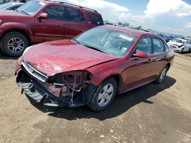 2G1WT57K291199066 - 2009 CHEVROLET IMPALA 1LT RED photo 1