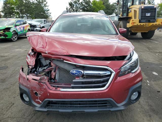 4S4BSADC9J3353555 - 2018 SUBARU OUTBACK 2.5I PREMIUM RED photo 5