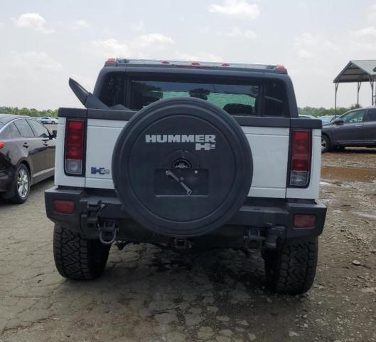 5GRGN22U46H119819 - 2006 HUMMER H2 SUT WHITE photo 6