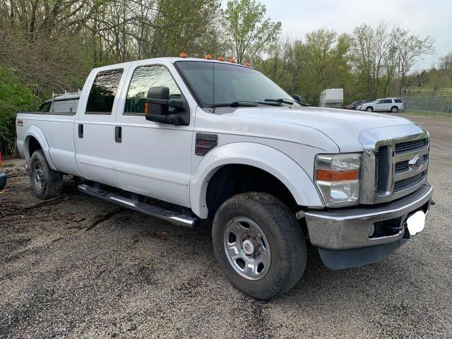 1FTWW31R68EC39994 - 2008 FORD F350 SRW SUPER DUTY WHITE photo 1