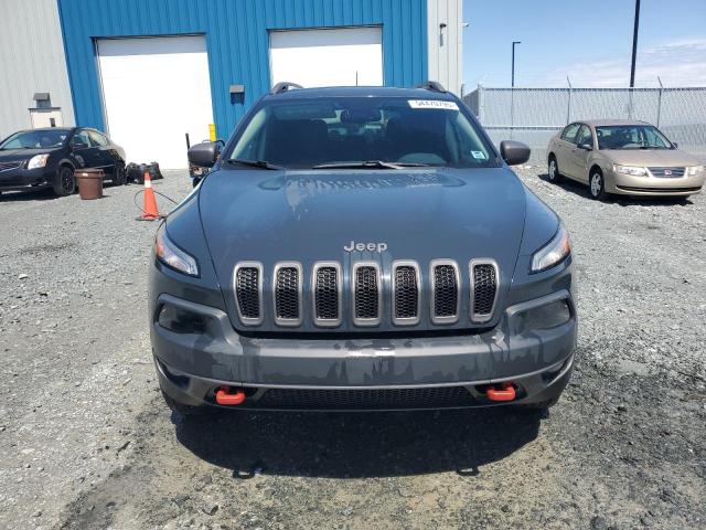1C4PJMBS0GW208937 - 2016 JEEP CHEROKEE TRAILHAWK CHARCOAL photo 5