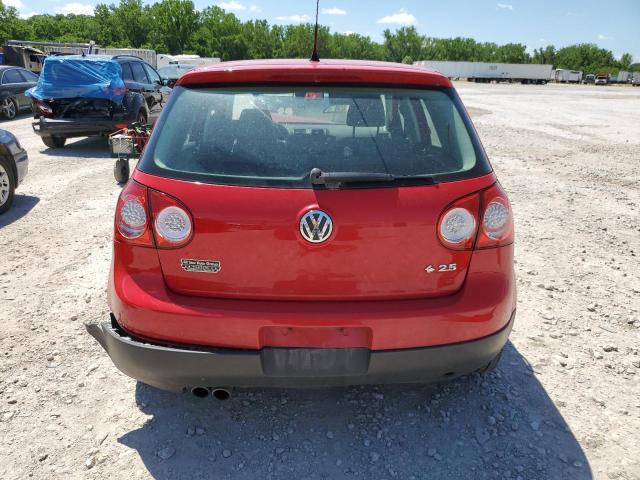 WVWDA71K38W164469 - 2008 VOLKSWAGEN RABBIT RED photo 6