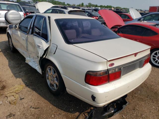 1G6KY54922U245985 - 2002 CADILLAC SEVILLE STS WHITE photo 2