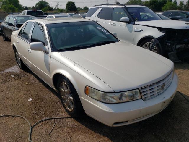 1G6KY54922U245985 - 2002 CADILLAC SEVILLE STS WHITE photo 4