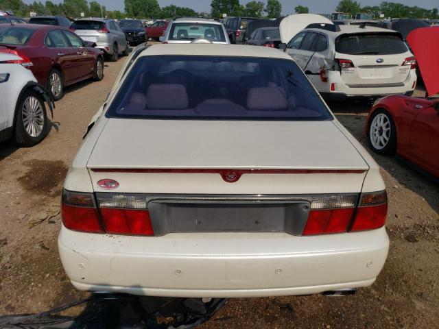 1G6KY54922U245985 - 2002 CADILLAC SEVILLE STS WHITE photo 6