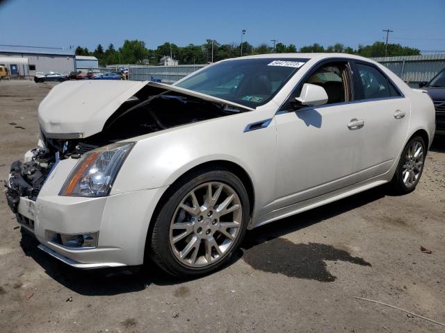 1G6DS5E31C0101874 - 2012 CADILLAC CTS PREMIUM COLLECTION WHITE photo 1