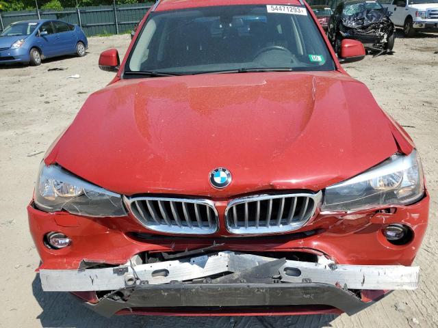 5UXWX9C55G0D78943 - 2016 BMW X3 XDRIVE28I RED photo 11