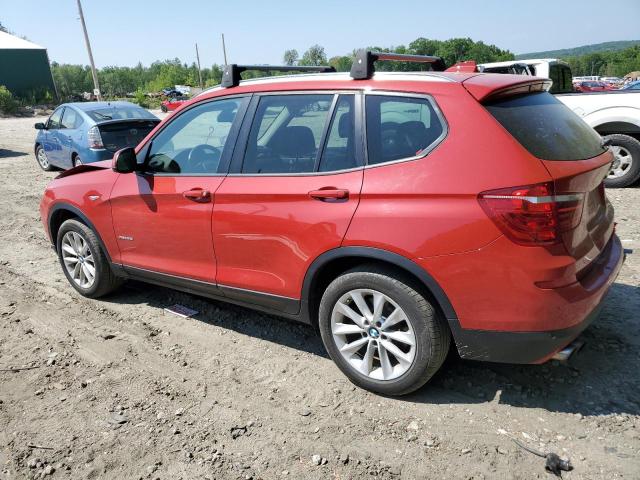 5UXWX9C55G0D78943 - 2016 BMW X3 XDRIVE28I RED photo 2