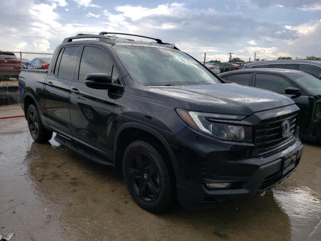 5FPYK3F85NB005531 - 2022 HONDA RIDGELINE BLACK EDITION BLACK photo 4