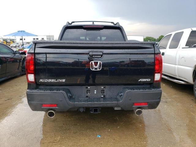 5FPYK3F85NB005531 - 2022 HONDA RIDGELINE BLACK EDITION BLACK photo 6