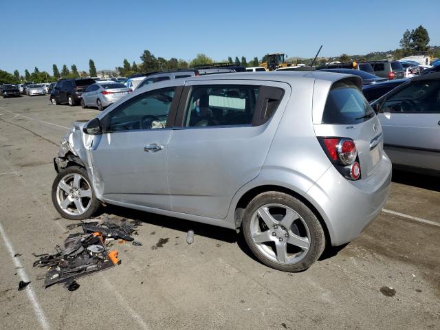 1G1JE6SB5F4210787 - 2015 CHEVROLET SONIC LTZ SILVER photo 2