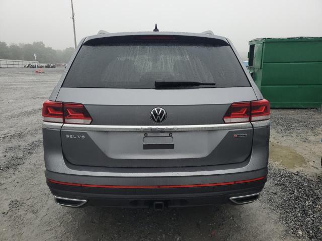 1V2BR2CA0MC526677 - 2021 VOLKSWAGEN ATLAS SEL GRAY photo 6
