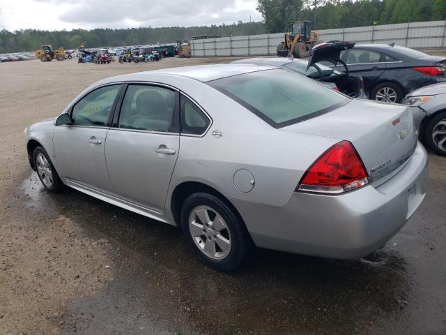 2G1WT57K491246761 - 2009 CHEVROLET IMPALA 1LT SILVER photo 2