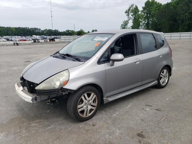 JHMGD37627S016096 - 2007 HONDA FIT S 银色 照片 1