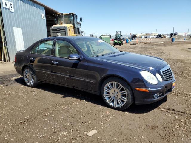 WDBUF56XX7B132469 - 2007 MERCEDES-BENZ E 350 BLUE photo 4