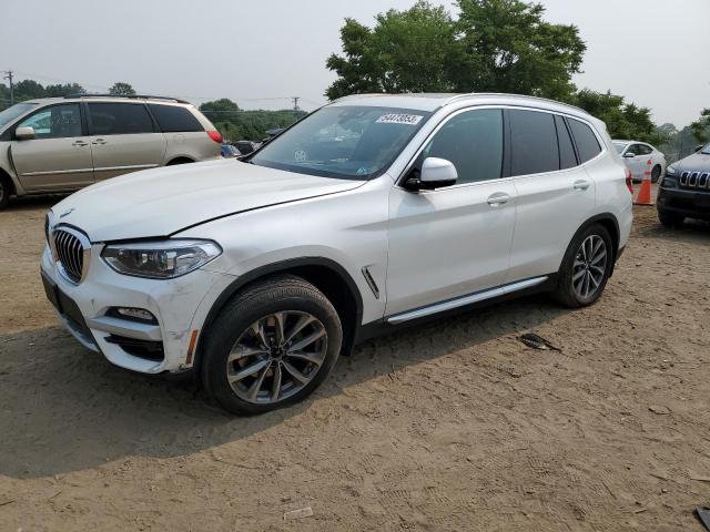 5UXTR9C55KLP97070 - 2019 BMW X3 XDRIVE30I WHITE photo 1