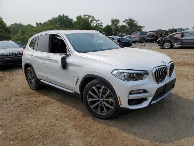 5UXTR9C55KLP97070 - 2019 BMW X3 XDRIVE30I WHITE photo 4