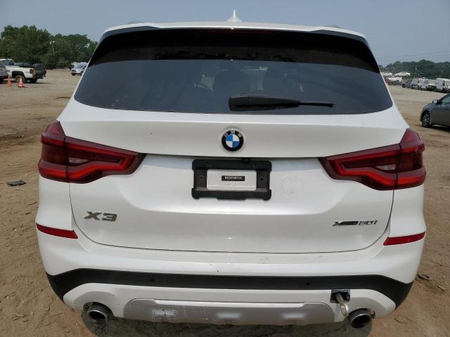 5UXTR9C55KLP97070 - 2019 BMW X3 XDRIVE30I WHITE photo 6